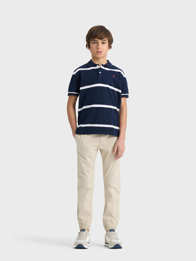 POLO SAILOR KIDS AZUL MARINO